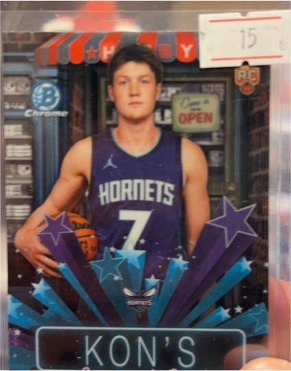 2025 Bowman Chrome Basketball #HS-7 Kon Knueppel — front