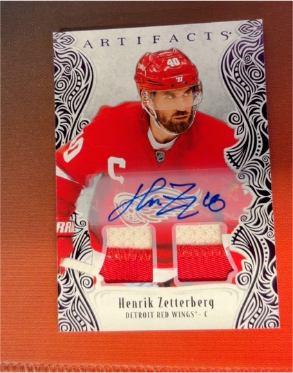 2025-26 Upper Deck Artifacts #157 Henrik Zetterberg — front