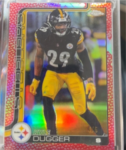 2025 Topps Chrome #211 Kyle Dugger — front