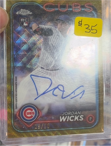 2024 Topps Chrome #RA-JWS Jordan Wicks — front