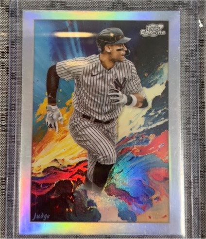 2024 Topps Cosmic Chrome Stars in the Night #STN-19 Aaron Judge — front