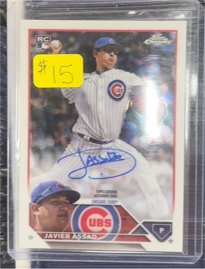 2023 Topps Chrome Update #RA-JA Javier Assad — front