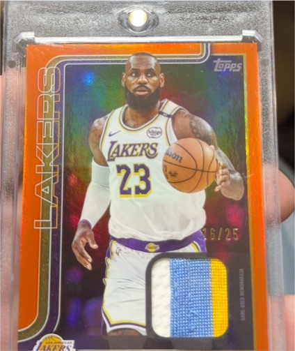 2025-26 Topps #150 LeBron James — front