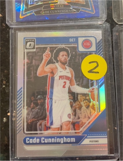 2024-25 Panini Donruss Optic #26 Cade Cunningham — front