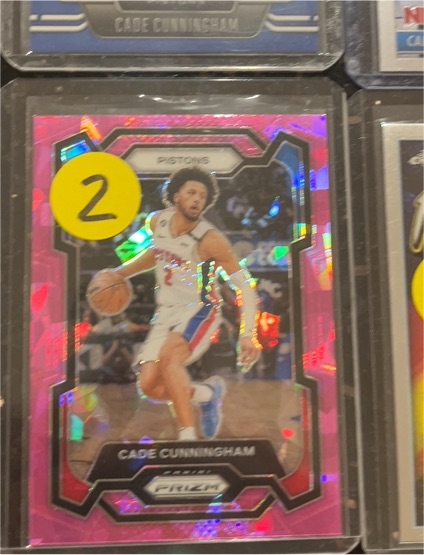 2023-24 Panini Prizm #11 Cade Cunningham — front