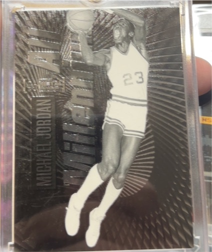 2023 Skybox Metal Universe Champions #101 Michael Jordan — front
