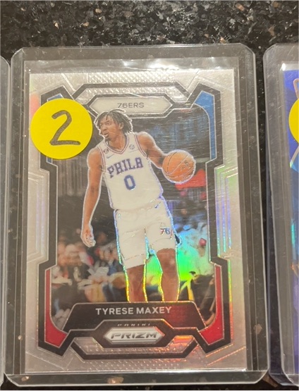 2023-24 Panini Prizm #15 Tyrese Maxey — front