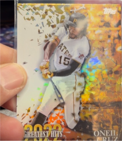 2023 Topps Series 1 #22GH-6 Oneil Cruz 2022 Greatest Hits — front