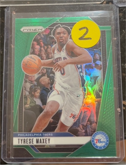 2024-25 Panini Prizm #96 Tyrese Maxey — front