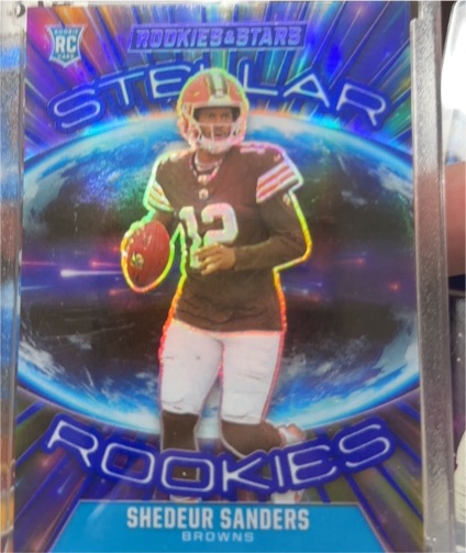 2025 Panini Rookies & Stars Stellar Rookies #1 Shedeur Sanders — front