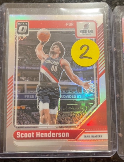 2024-25 Panini Donruss Optic #153 Scoot Henderson — front