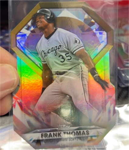 2022 Topps Series 1 Diamond Greats Die-Cuts #DGDC-9 Frank Thomas — front