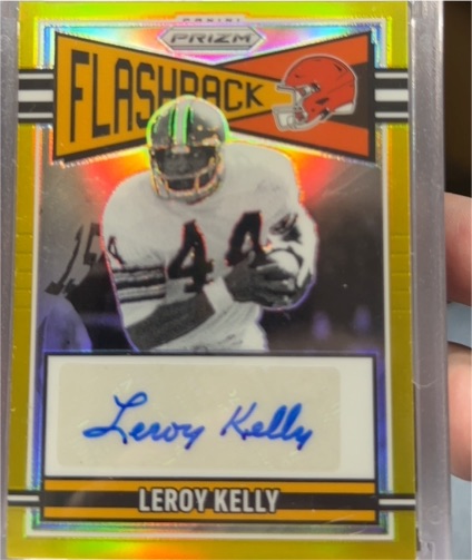 2025 Panini Prizm Flashback #FLA-LKY Leroy Kelly — front