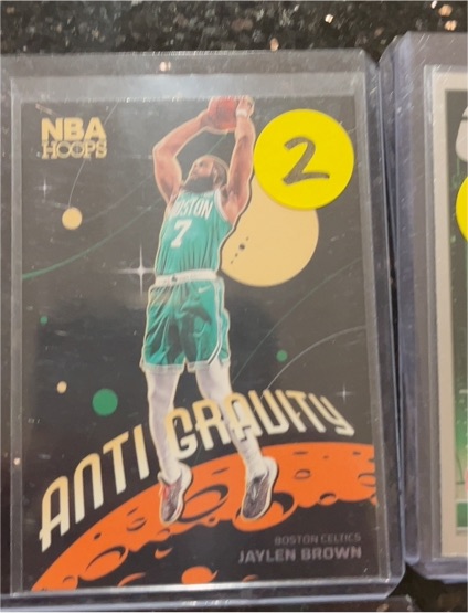 2024-25 Panini NBA Hoops #16 Jaylen Brown Anti Gravity — front