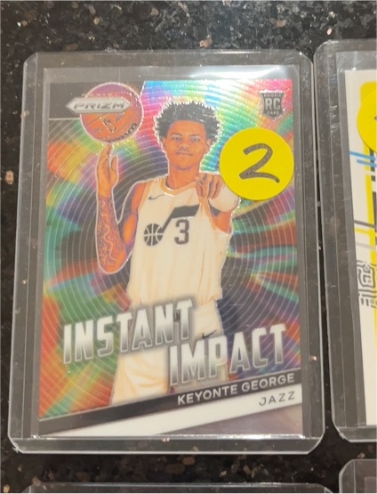 2023-24 Panini Prizm #11 Keyonte George Instant Impact — front
