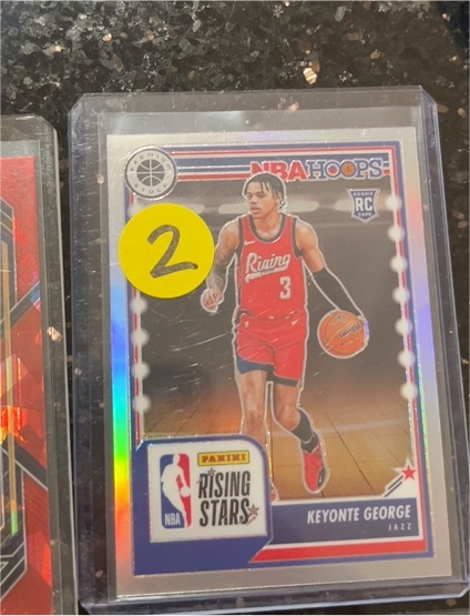 2023-24 Panini NBA Hoops Premium Stock #283 Keyonte George — front