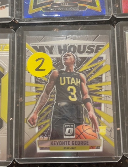 2023-24 Panini Donruss Optic My House #4 Keyonte George — front