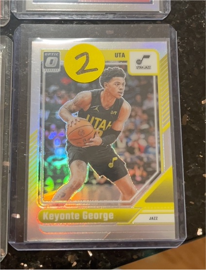 2024-25 Donruss Optic #174 Keyonte George — front