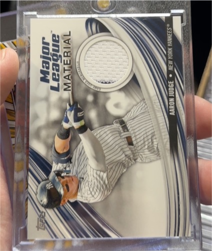 2023 Topps Update Series - Major League Material #MLM-AJ Aaron Judge — front