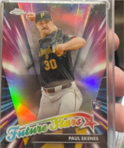 2024 Topps Chrome Update #FSU-17 Paul Skenes Future Stars Rookie — front