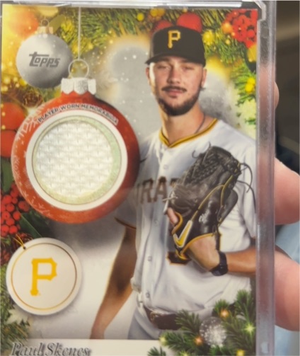 2025 Topps Holiday #PR-PS Paul Skenes — front