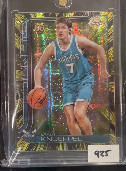 2025-26 Topps Chrome #RR-4 Kon Knueppel Radiating Rookies — front