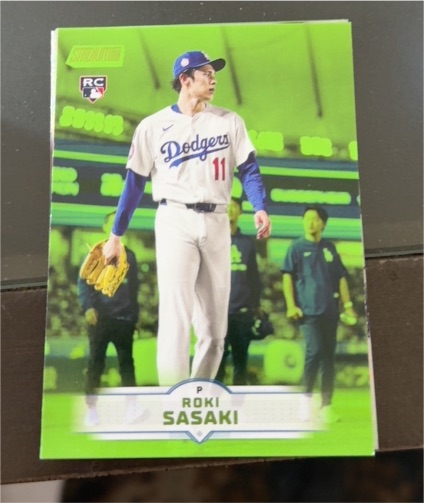 2025 Topps Stadium Club #187 Roki Sasaki — front