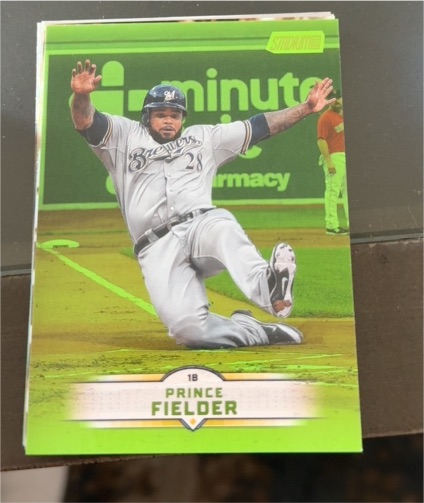 2025 Topps Stadium Club #161 Prince Fielder — front