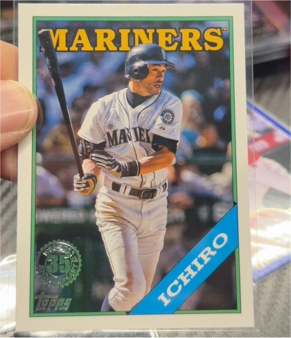 2023 Topps #T88-43 Ichiro Suzuki Seattle Mariners 1988 Topps 35th Anniversary — front