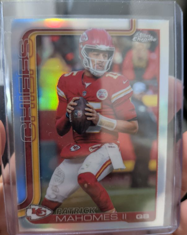 2025 Topps Chrome #148 Patrick Mahomes II — front