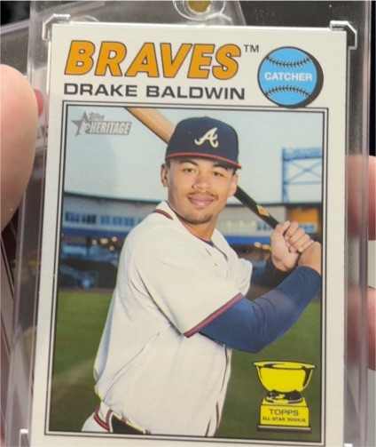 2026 Topps Heritage #209 Drake Baldwin — front