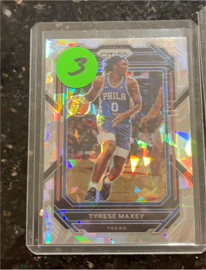 2022-23 Panini Prizm #21 Tyrese Maxey — front