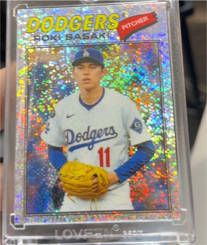 2026 Topps Heritage #39 Roki Sasaki — front