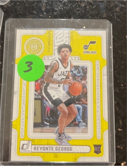 2023-24 Donruss Hardwood Masters #4 Keyonte George — front