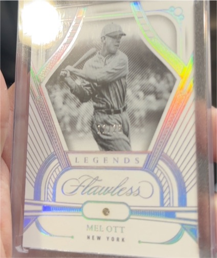 2024 Panini Flawless Legends #Mel Ott — front
