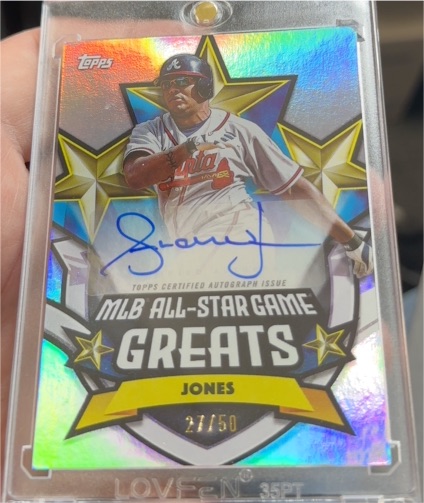 2025 Topps All-Star Game Greats #ASGG-21 Andruw Jones — front
