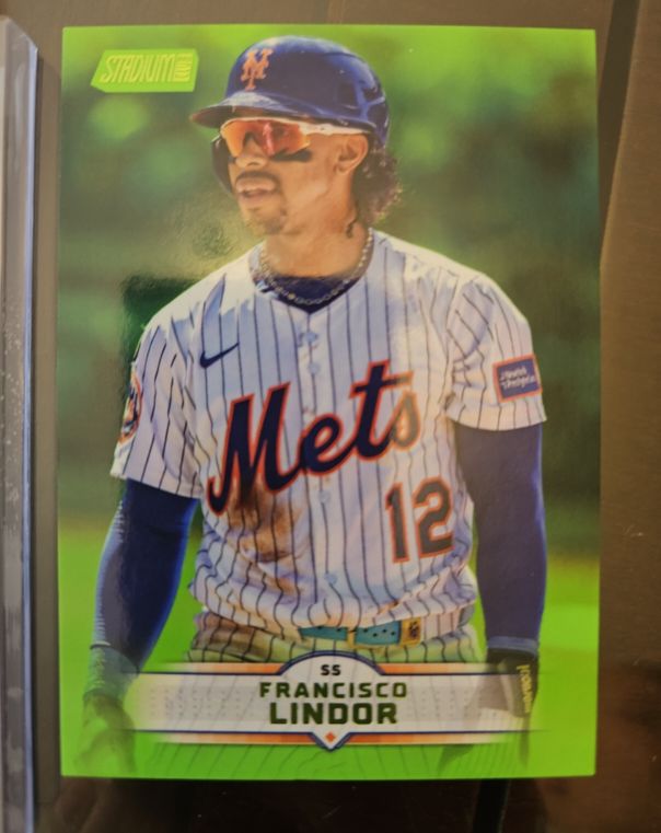 2025 Topps Stadium Club #181 Francisco Lindor — front