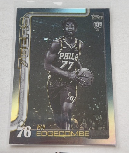 2025-26 Topps #203 VJ Edgecombe — front