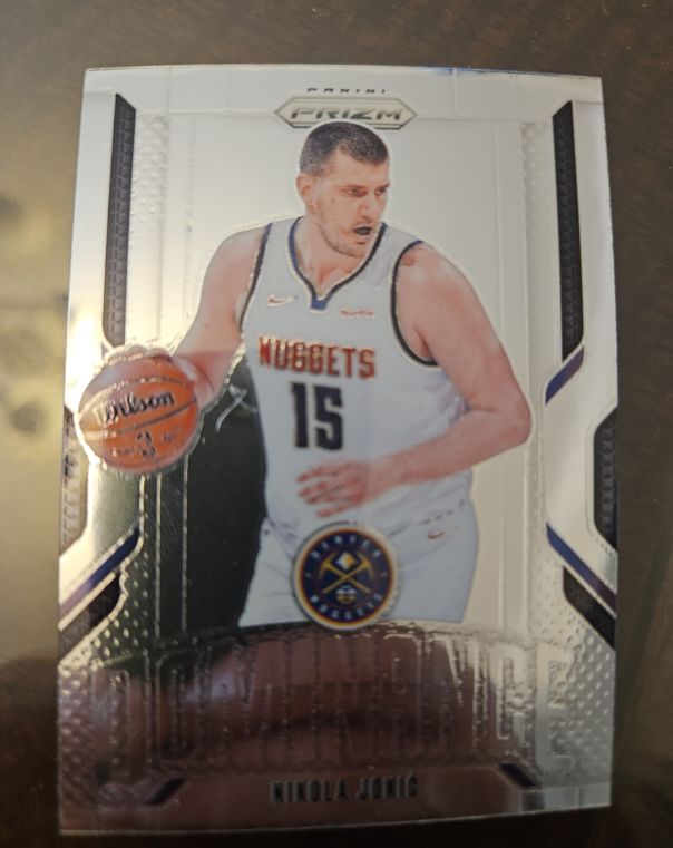 2024-25 Panini Prizm #2 Nikola Jokic Dominance — front