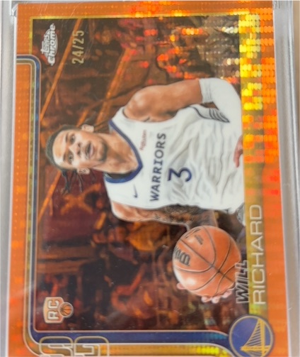2025-26 Topps Chrome #287 Will Richard — front