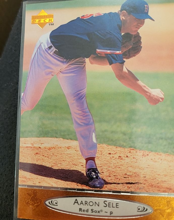 1995 Upper Deck #162 Aaron Sele — front