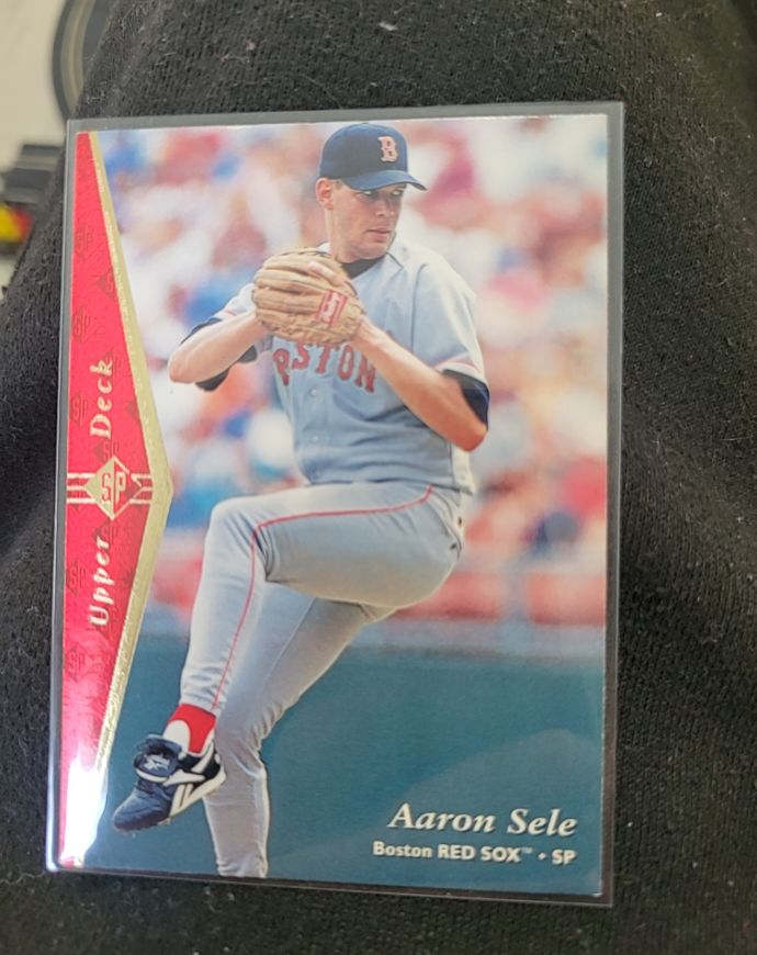 1995 Upper Deck SP #129 Aaron Sele — front