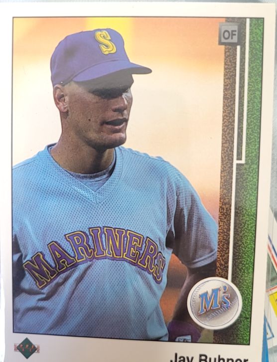 1989 Upper Deck #220 Jay Buhner — front