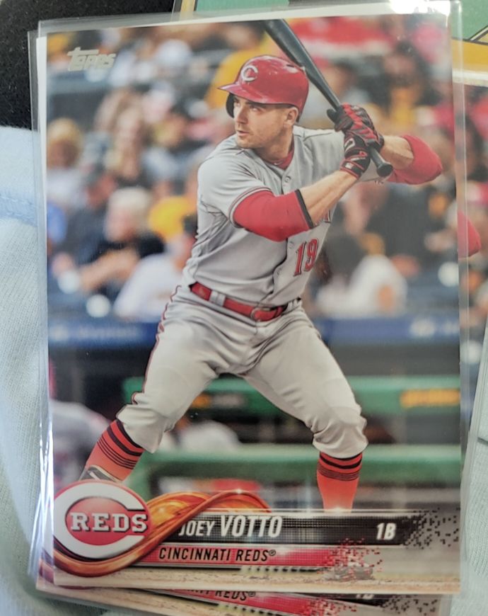 2018 Topps #450 Joey Votto — front