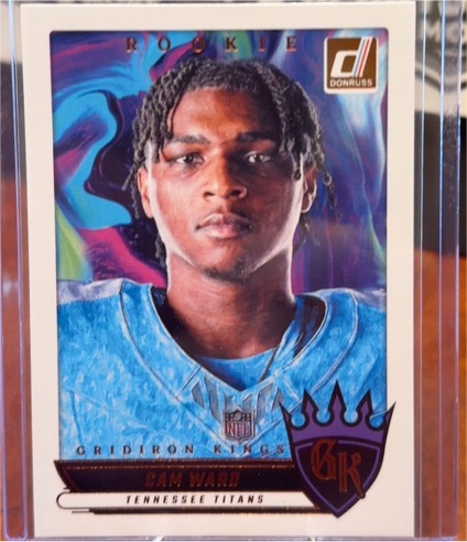 2025 Donruss Gridiron Kings Rookie #RGK-CWD Cam Ward — front