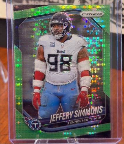 2025 Panini Prizm #268 Jeffery Simmons — front