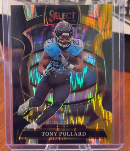 2025 Panini Select #25 Tony Pollard — front