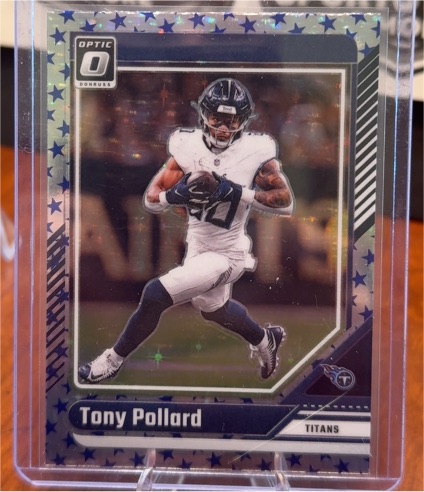 2024 Panini Donruss Optic #190 Tony Pollard — front