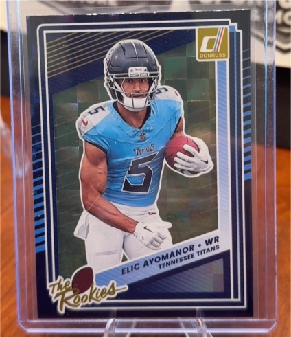 2025 Donruss #37 Elic Ayomanor The Rookies — front
