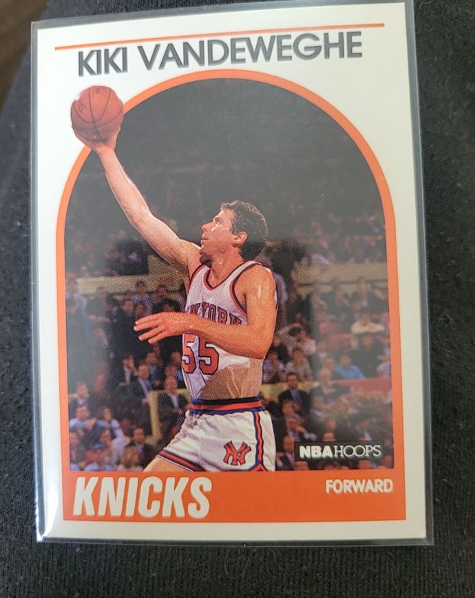 1989-90 Hoops #295 Kiki Vandeweghe — front